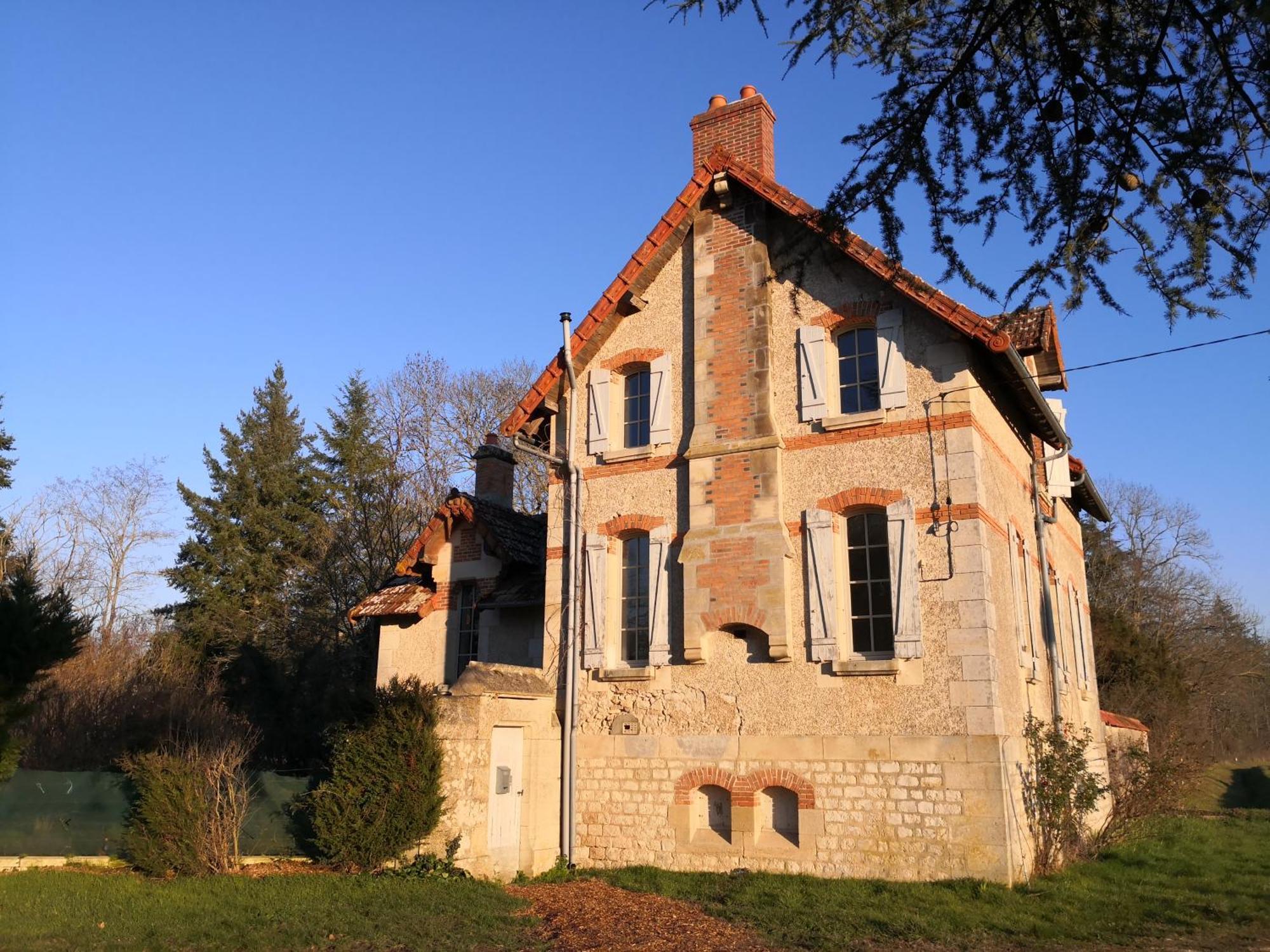 Maison La Demi-Lune Boulleret Bagian luar foto